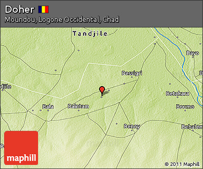 Physical 3D Map of Doher