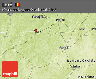 Physical 3D Map of Loré