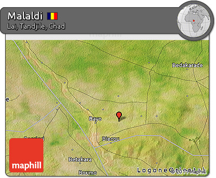 Satellite 3D Map of Malaldi