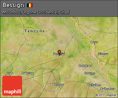 Satellite 3D Map of Bessigri