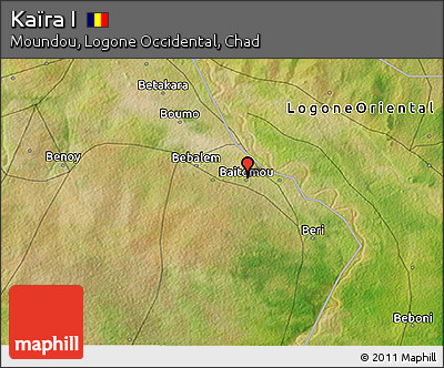 Satellite 3D Map of Kaïra I