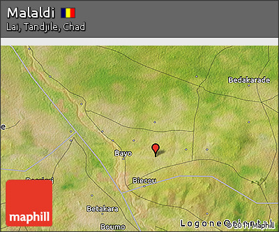 Satellite 3D Map of Malaldi