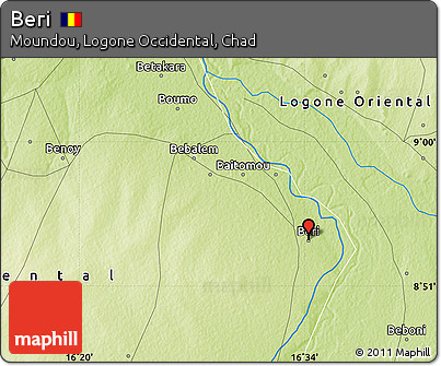Physical Map of Beri