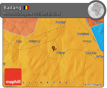 Political Map of Badang