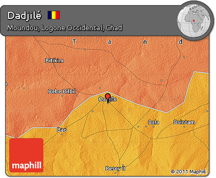Political Map of Dadjilé