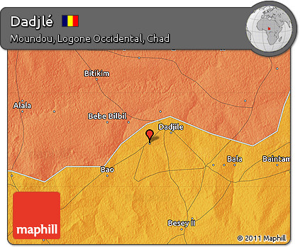 Political Map of Dadjlé