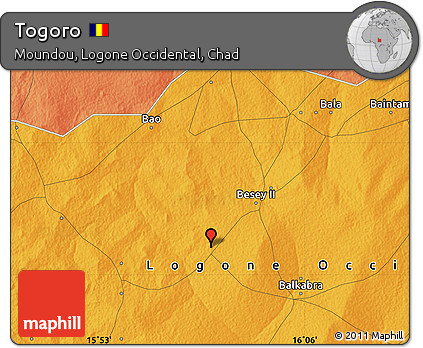 Political Map of Togoro