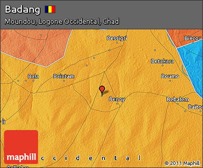 Political Map of Badang