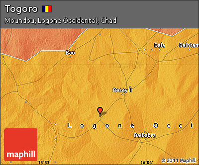 Political Map of Togoro