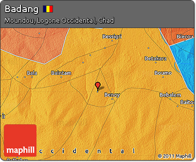 Political Map of Badang
