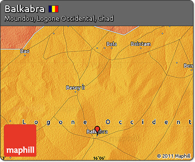 Political Map of Balkabra