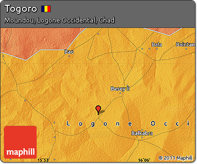 Political Map of Togoro
