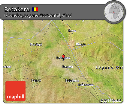 Satellite Map of Betakara
