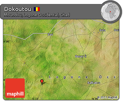 Satellite Map of Dokoutou