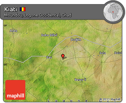 Satellite Map of Kiati