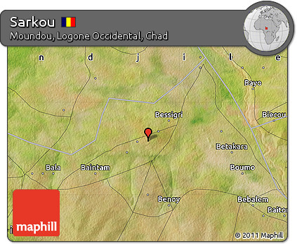 Satellite Map of Sarkou