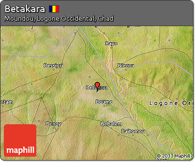 Satellite Map of Betakara