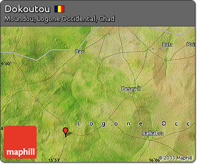 Satellite Map of Dokoutou