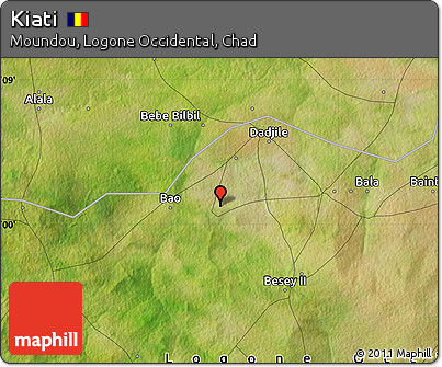 Satellite Map of Kiati