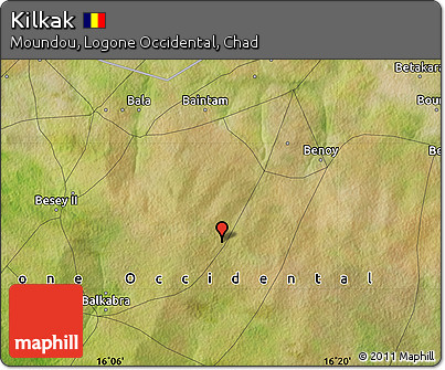 Satellite Map of Kilkak