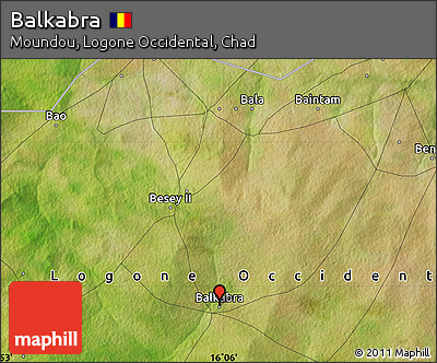 Satellite Map of Balkabra