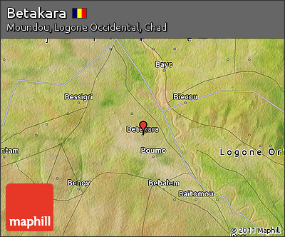Satellite Map of Betakara