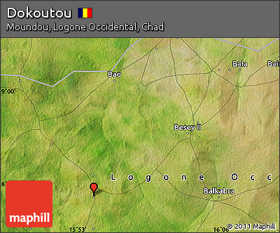 Satellite Map of Dokoutou