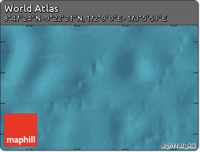 Satellite Map of the Area around 9° 4' 52" N, 172° 37' 30" E