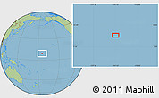 Savanna Style Location Map of the area around 9° 4' 52" N, 174° 10' 30" W