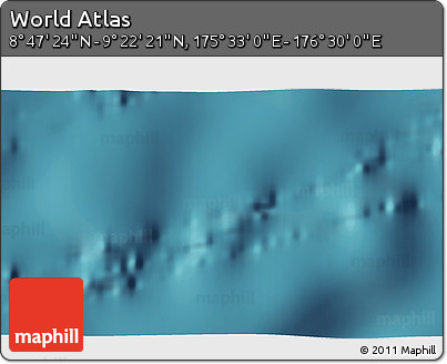 Satellite 3D Map of the Area around 9° 4' 52" N, 176° 1' 30" E