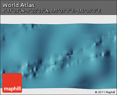 Satellite 3D Map of the Area around 9° 4' 52" N, 176° 1' 30" E