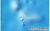 Physical Map of the area around 9° 4' 52" N, 21° 10' 29" W