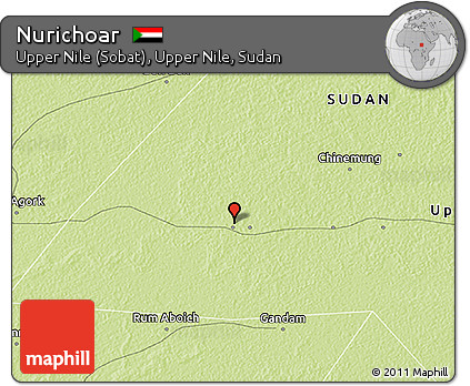 Physical 3D Map of Nurichoar