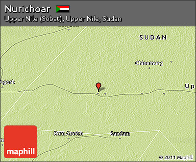 Physical 3D Map of Nurichoar