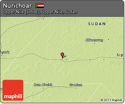 Physical 3D Map of Nurichoar