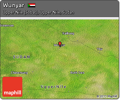 Satellite 3D Map of Wunyar