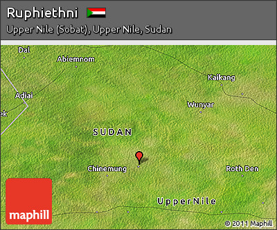 Satellite 3D Map of Ruphiethni