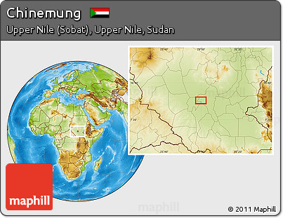 Physical Location Map of Chinemung