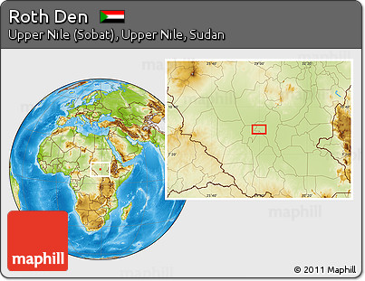 Physical Location Map of Roth Den