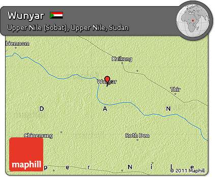 Physical Map of Wunyar