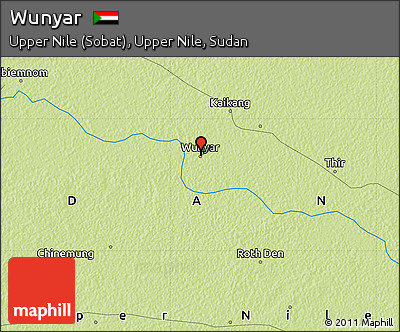 Physical Map of Wunyar