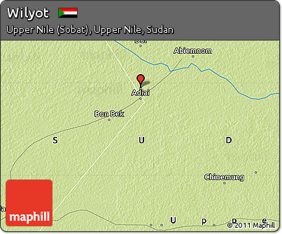 Physical Map of Wilyot
