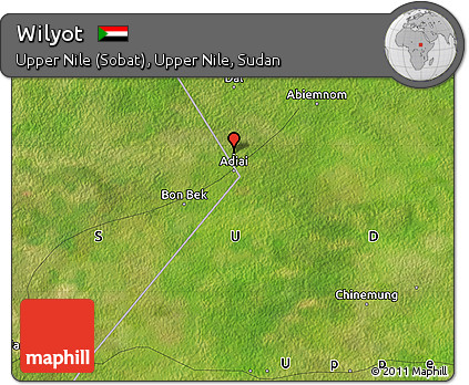 Satellite Map of Wilyot