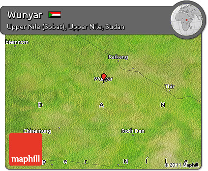 Satellite Map of Wunyar