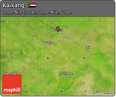 Satellite Map of Kaikang