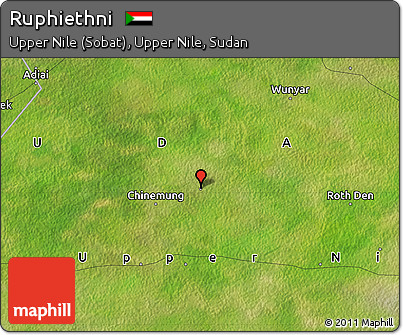 Satellite Map of Ruphiethni