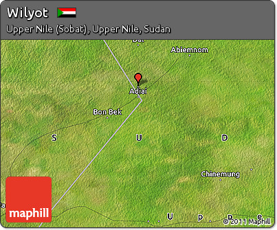 Satellite Map of Wilyot