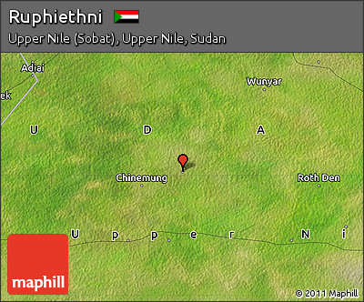 Satellite Map of Ruphiethni