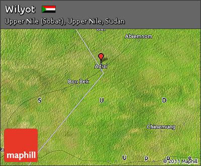 Satellite Map of Wilyot