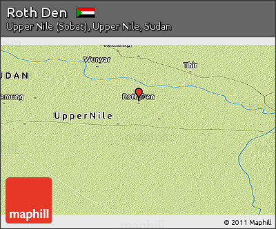 Physical Panoramic Map of Roth Den